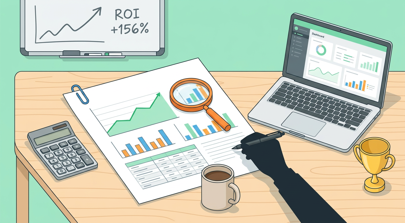 投放 ROI 复盘报表自动整理
